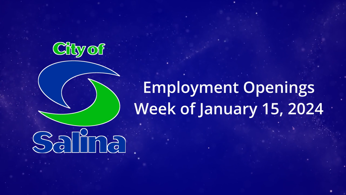 Thumbnail image for City Employment Openings - Week of January 15, 2024