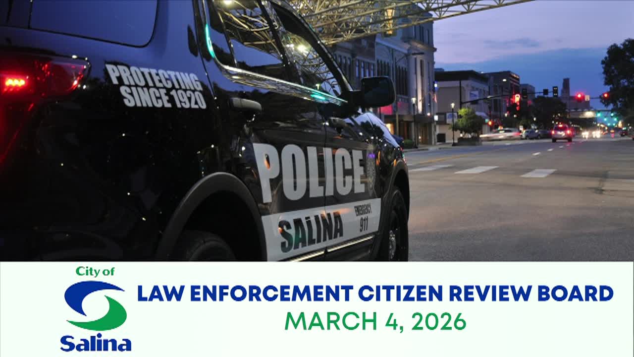 Law Enforcement Citizen Review Board March 4, 2025