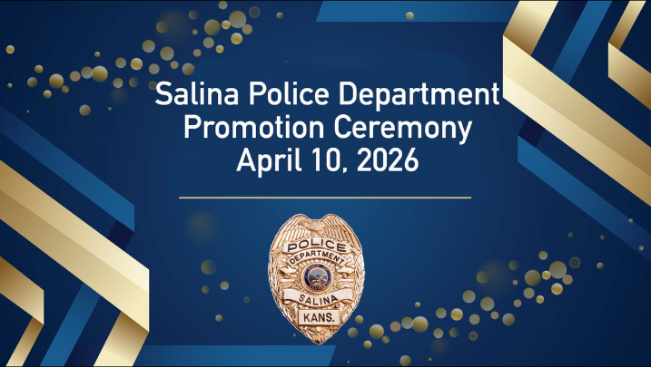 Thumbnail image for Salina Police Department Promotion Ceremony - April 10, 2026